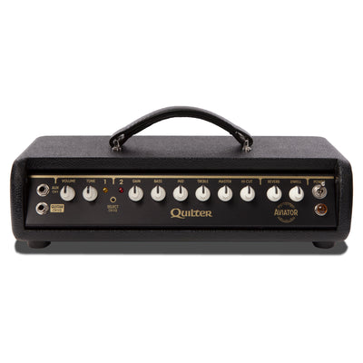 Quilter Labs Aviator Gold Amplifier Head Facing Front
