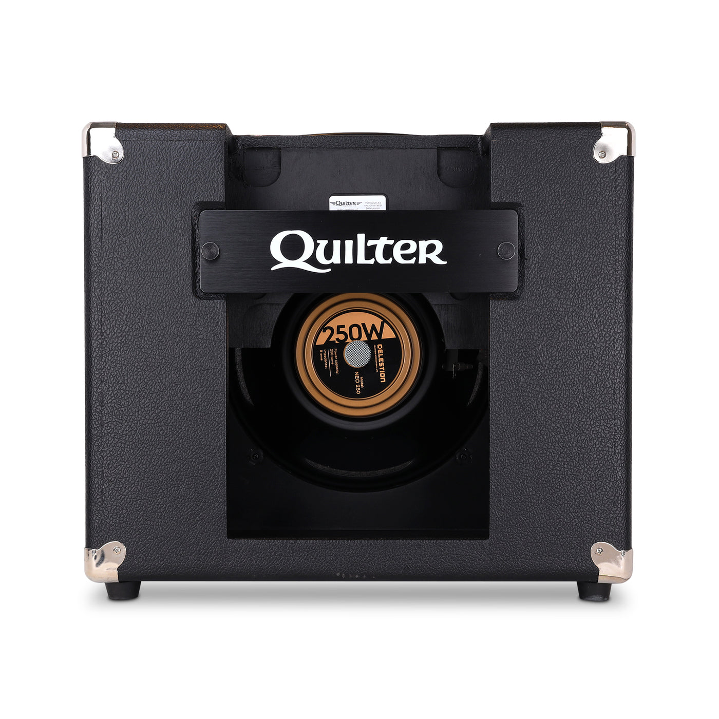 Quilter Labs BlockDock 12CB amplifier cabinet - rear view