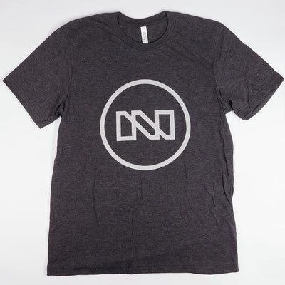 Front of Neunaber T-shirt with N Circle Logo