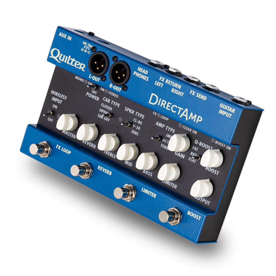 guitar pedal with aux in DirectAmp – Quilter Labs