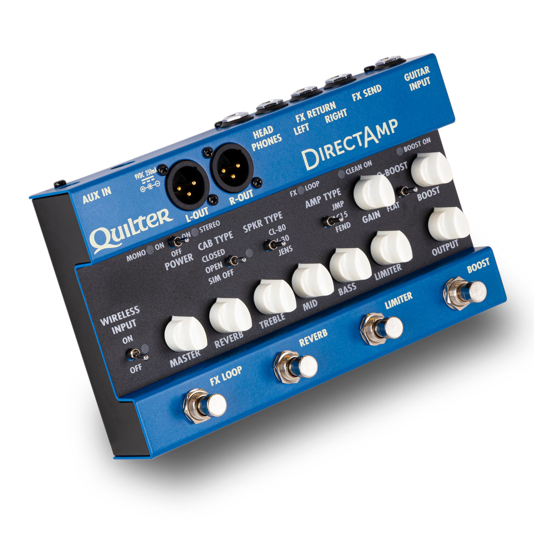 値下げました|Quilter Direct Amp｜ギターエフェクター DirectAmp_2048x2048ANGLE_02_10