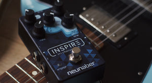 Neunaber Inspire Pedal on a guitar