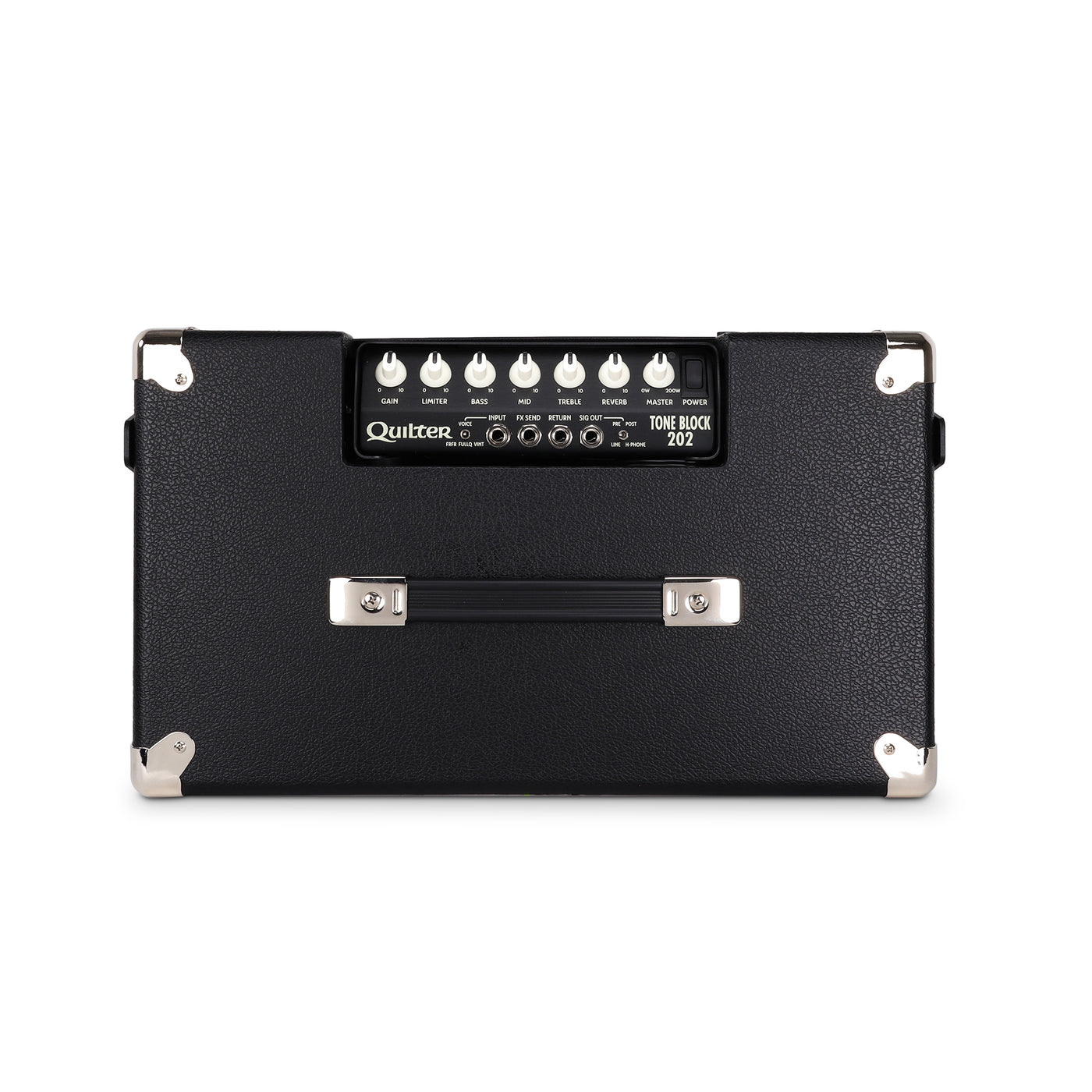 GIno Matteo amplifier shown from the top