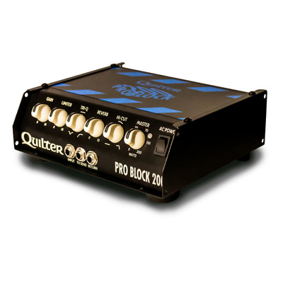 Quilter Labs Pro Block 200 Amplifier Head - Facing Left