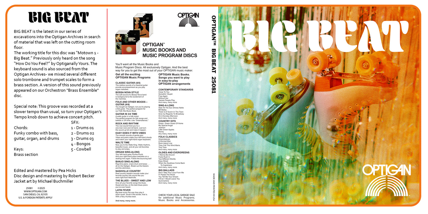 Big Beat - Optigan Disc
