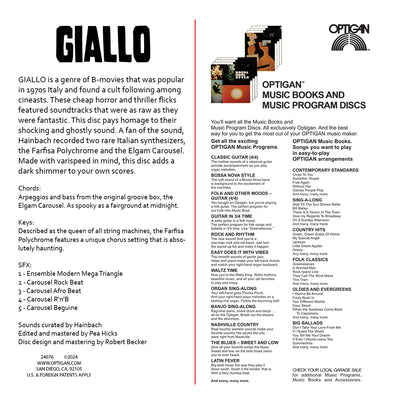 Giallo - Optigan Disc