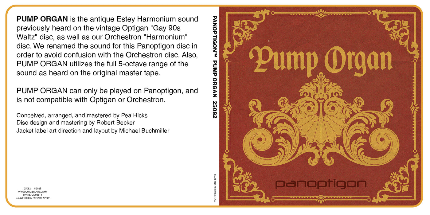 Pump Organ - Panoptigon Disc