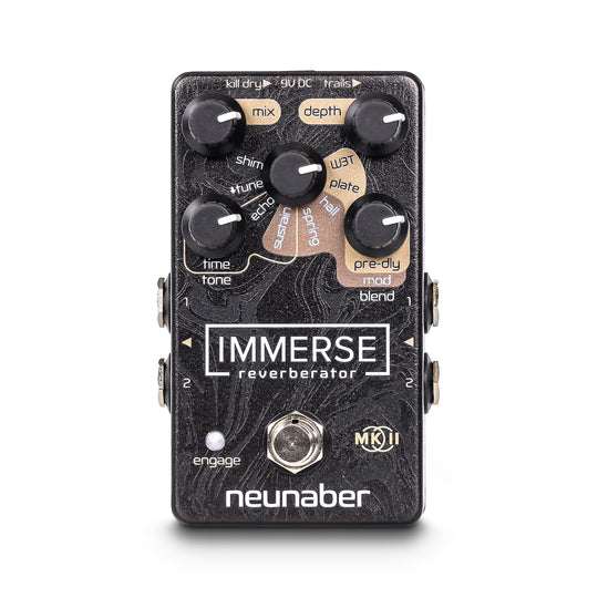 immerse reverb pedal Immerse Reverberator Mk II – Quilter Labs