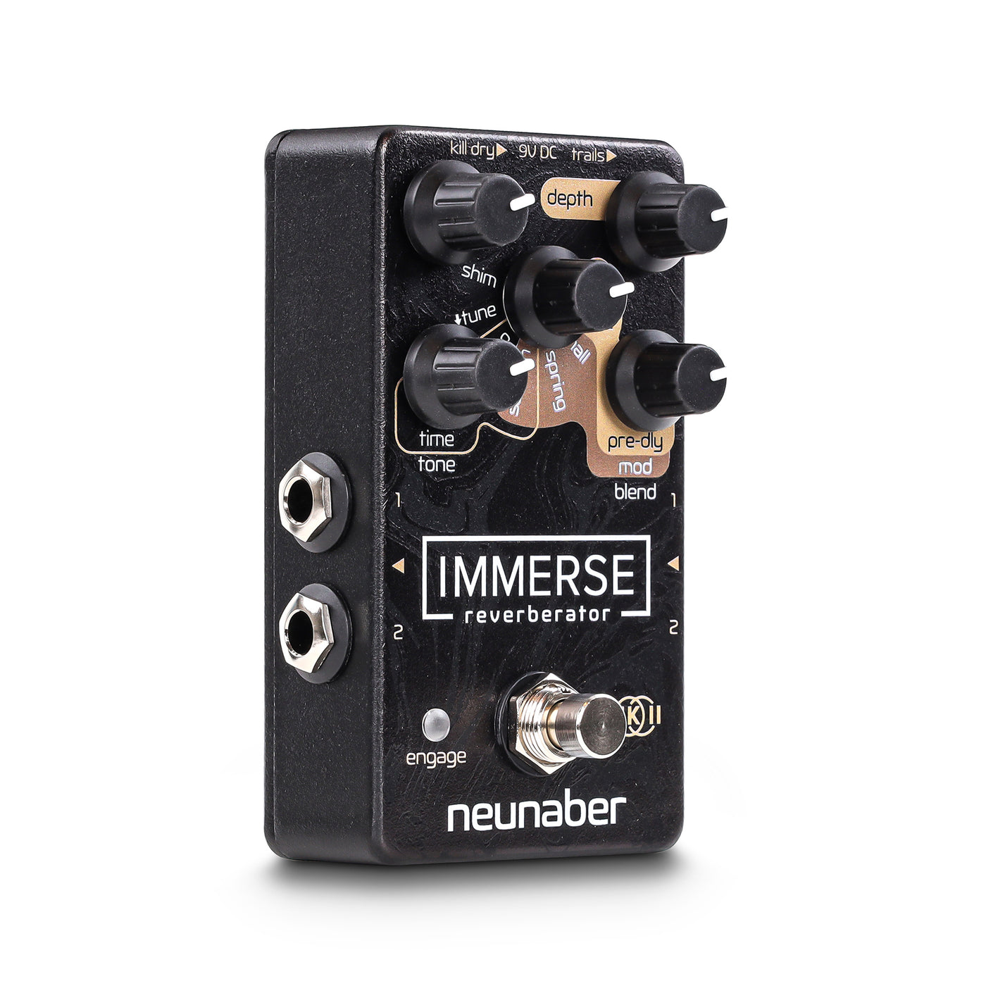 Neunaber Immerse pedal facing diagonally to the right