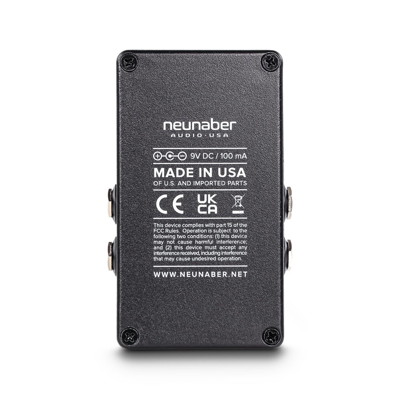 Neunaber Immerse pedal rear view