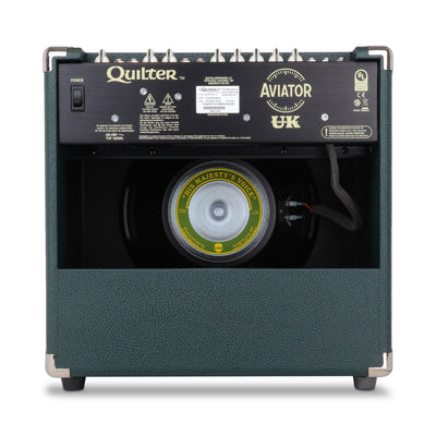 Quilter Labs Aviator Cub UK Green Guitar Amplifier Combo rear view