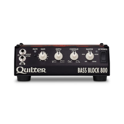 Quilter Labs Bass Block 800 Bass Amplifier Head front view