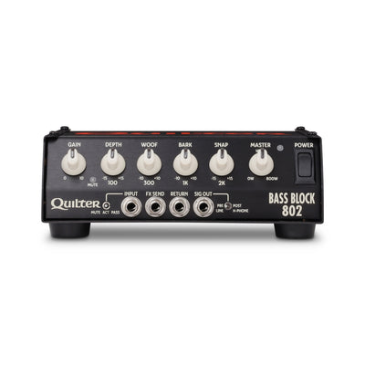 Quilter Labs Bass Block 802 Bass Amplifier Head front view