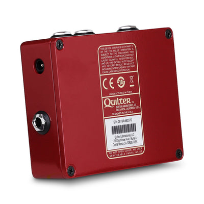 Quilter Labs Interbass Amplifier Head facing away diagonally to the left