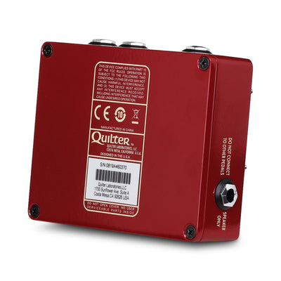 Quilter Labs Interbass Amplifier Head facing away diagonally to the right
