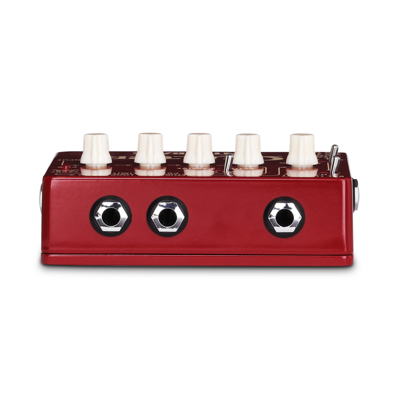 Quilter Labs Interbass Amplifier Head top view showing ins and outs