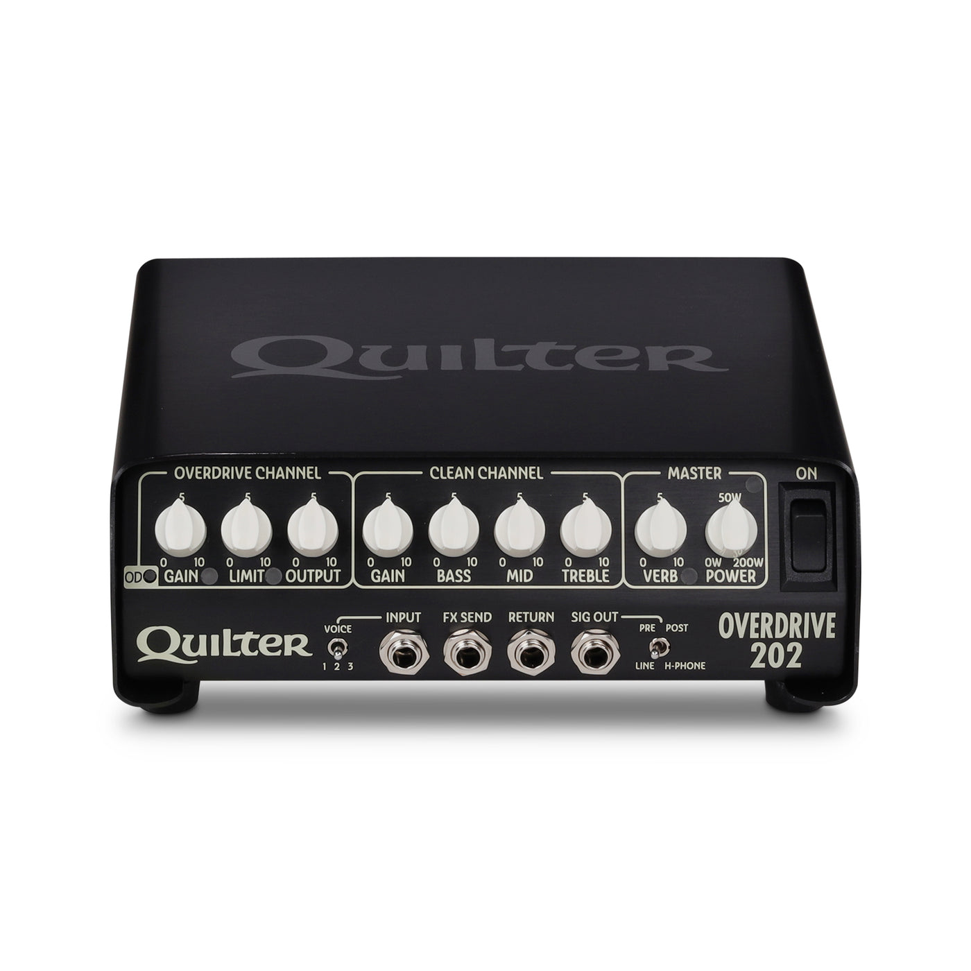 Quilter Labs Overdrive 202 Guitar Amplifier Head tilted forward
